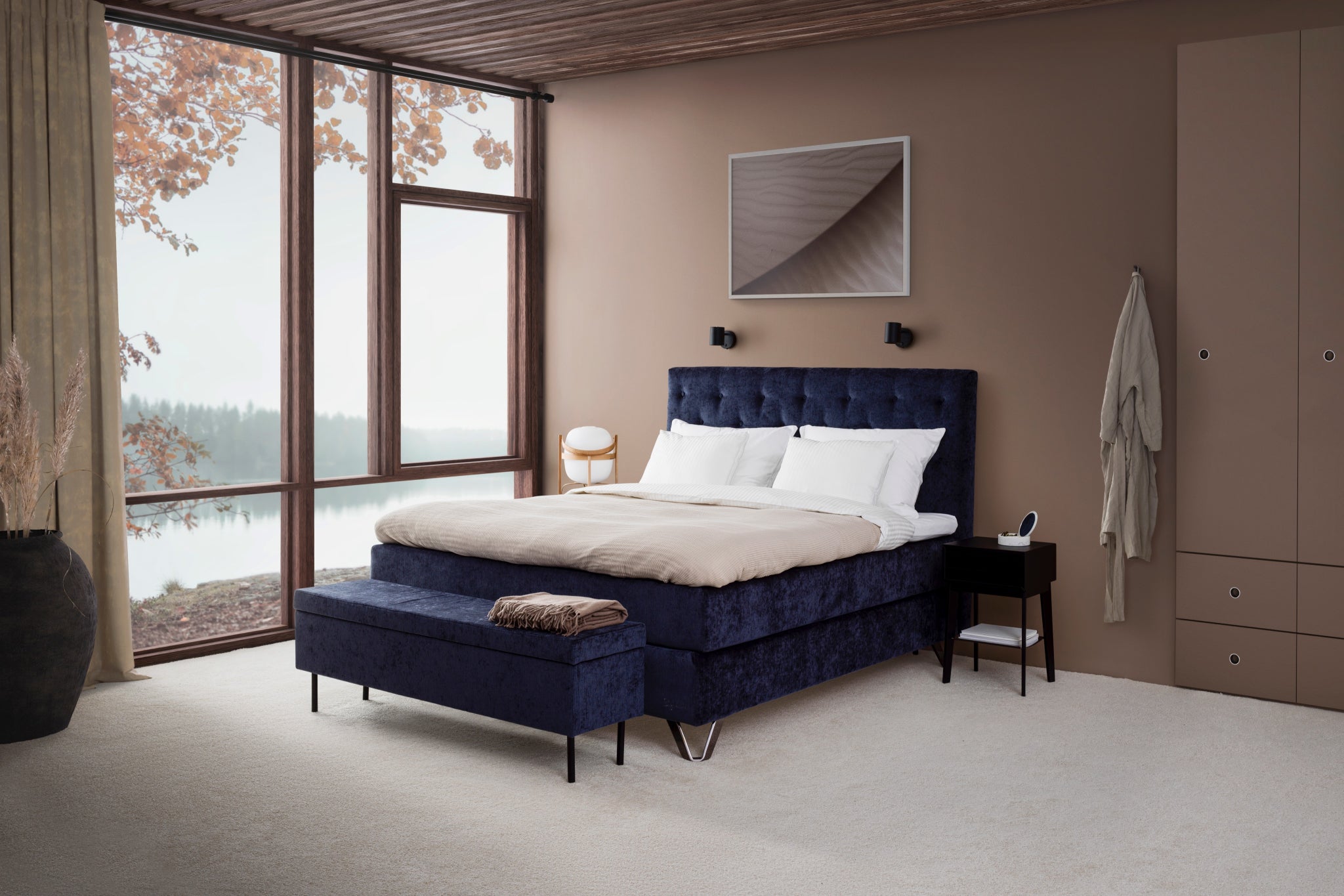Luxury Bed Signature J6 Continental Jensen Store navy