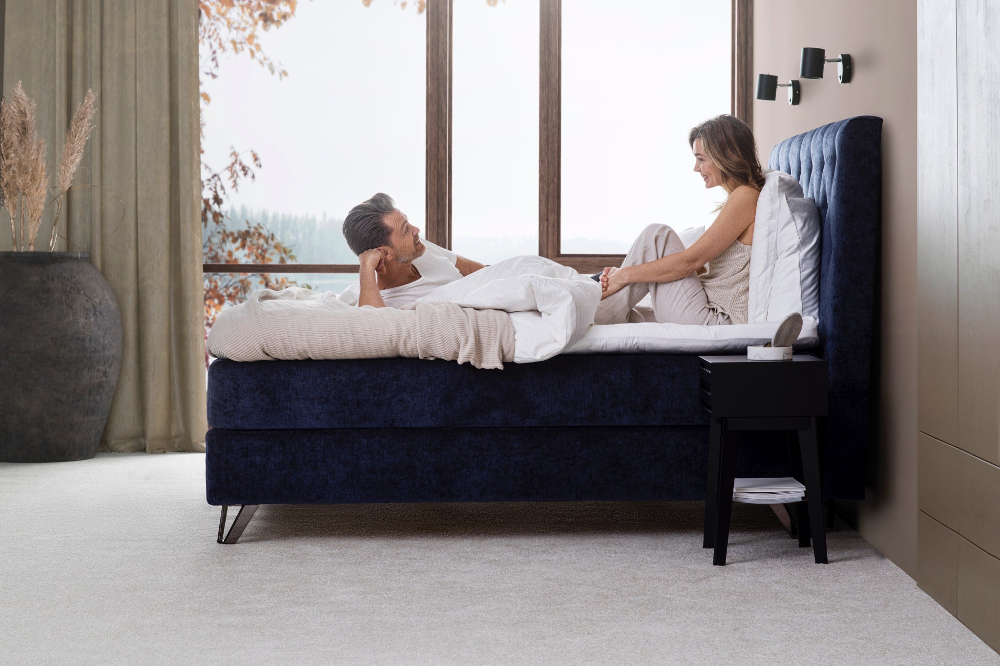 Luxury Bed Signature J6 Continental Jensen Store navy