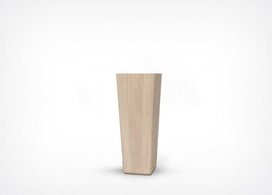 Quadrangular Legs - White Washed Oak 14cm.