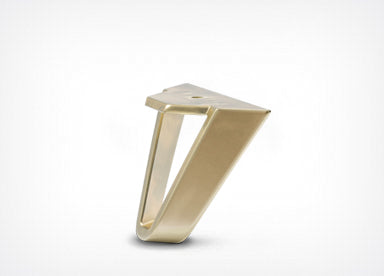Triangle Legs - Brass 14cm.