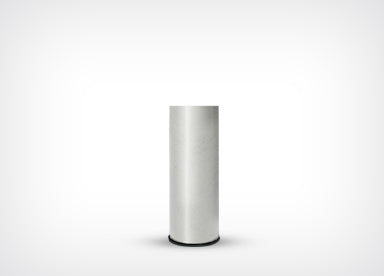 Round Legs - Aluminium 14cm.